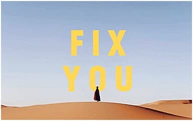 Coldplay《Fix You》吉他谱_C调原版4/4拍